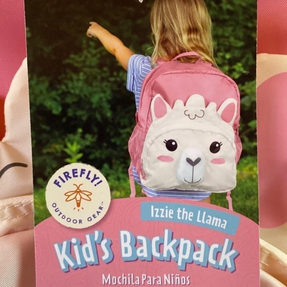 Kid’s Backpack - Firefly! Outdoor Gear Izzie‎ the Llama Travel School Sleepover - Picture 5 of 7